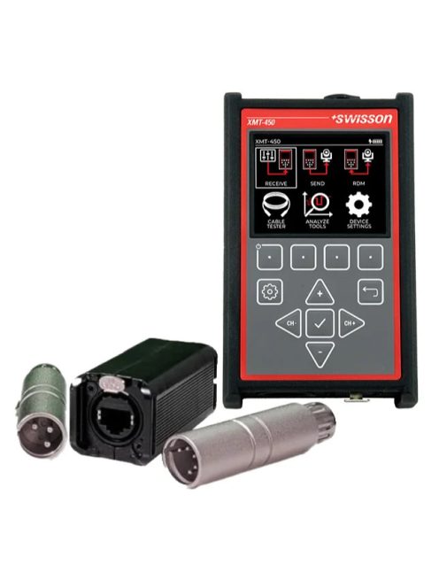 Swisson XMT-450 RDM vezérlő és DMX teszter