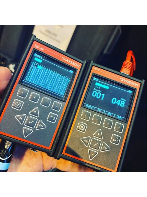 Swisson XMT-450 RDM vezérlő és DMX teszter
