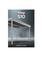 Milos Xstage Mobilszínpad 2 csomópont lábazat szorító bilincs