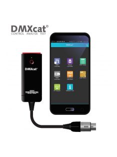   City Theatrical: DMXcat® - Bluetooth DMX/RDM akkumulátoros világításvezérlő eszköz