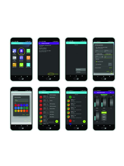 City Theatrical: DMXcat® - Bluetooth DMX/RDM akkumulátoros világításvezérlő eszköz