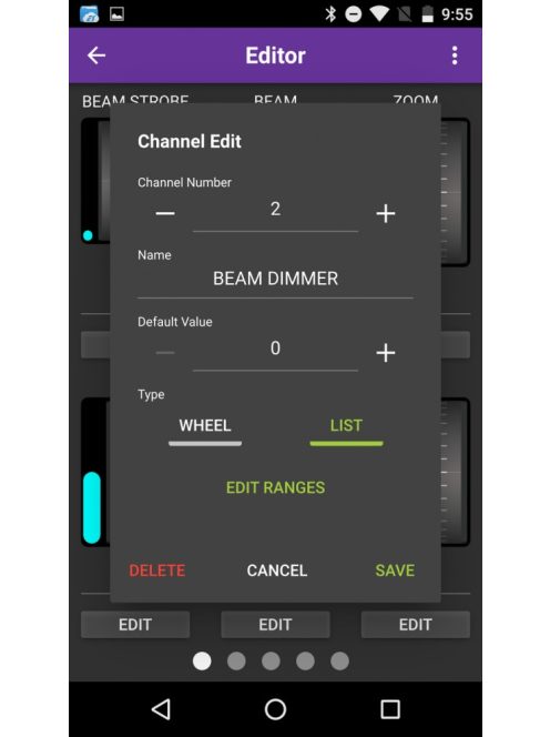 City Theatrical: DMXcat® - Bluetooth DMX/RDM akkumulátoros világításvezérlő eszköz