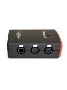 City Theatrical DMXcat-E™ - Ethernet DMX akkumulátoros világításvezérlő eszköz