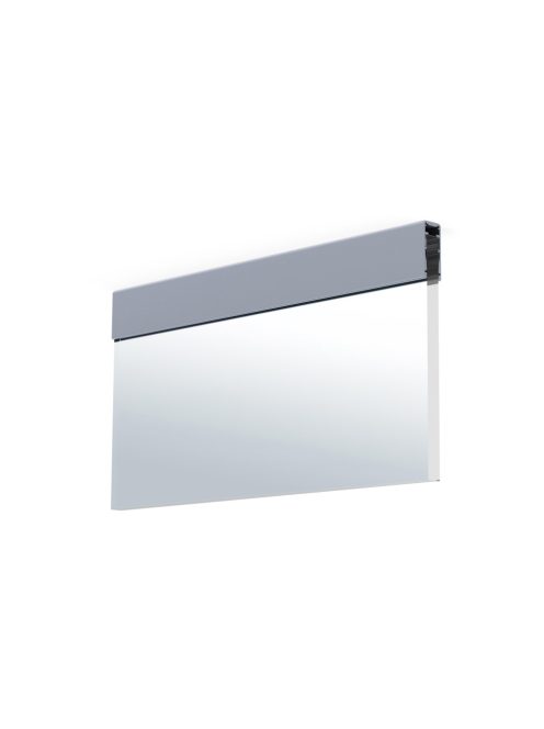 Alumínium LED üvegkorlát U-profil - 2000x60x26mm