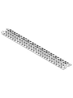 Kábeltaposó - 1 Csatornás (100x13,5cm)