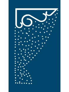 "Függöny Bordürrel" Oszlopkar (80x140cm)