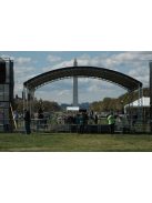 Milos MR1 színpad fedés íves tetővel - 6x4m