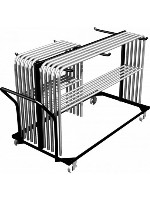 Roadstage Mobilszínpad korlát szállító kocsi 230x120cm