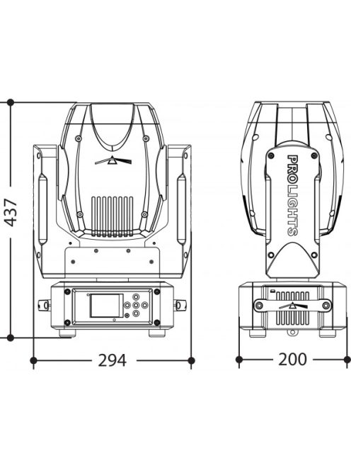 Prolights Ruby Beam Robotlámpa - 132W