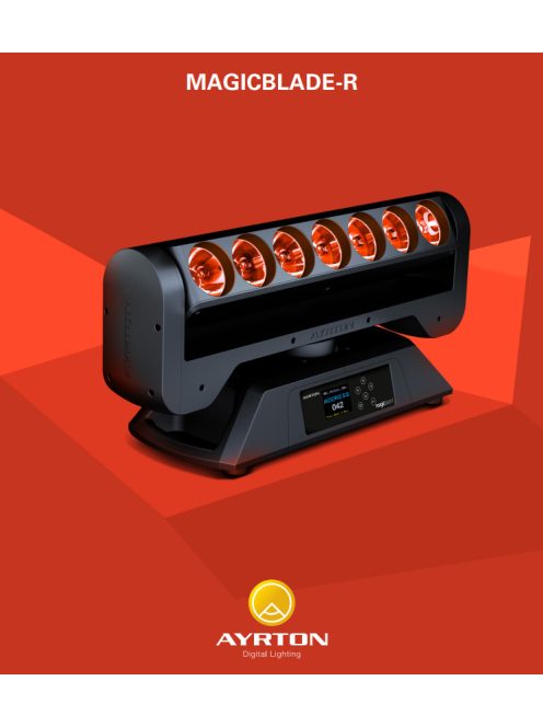 Ayrton - Magicblade-r full color forgófejes lámpa + mirror kit