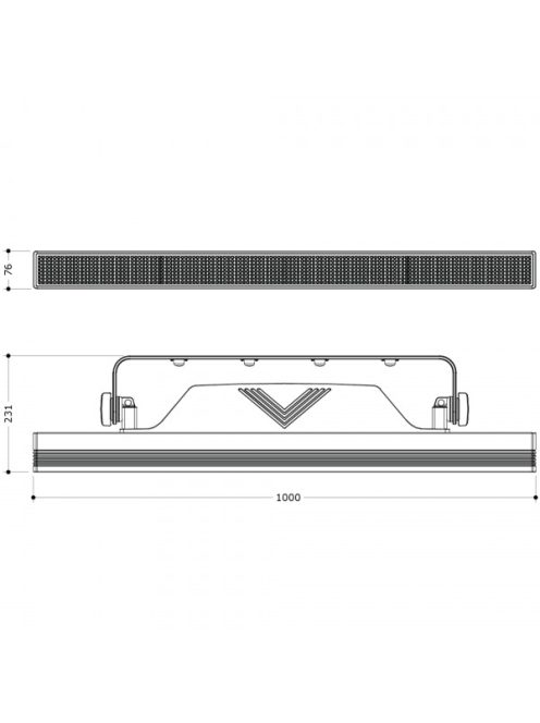 Prolights Sunbar 2000 FC - 1024x1W RGBW