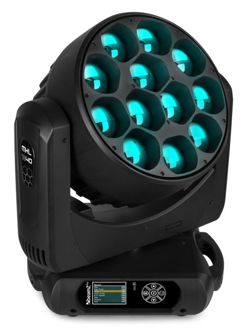 MHL1240 LED Wash Moving Head with Zoom 2pcs in Flightcase