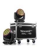 MHL1940 LED Bee Eye Moving Head with Zoom 2pcs in Flightcase