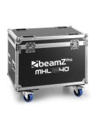 MHL1940 LED Bee Eye Moving Head with Zoom 2pcs in Flightcase
