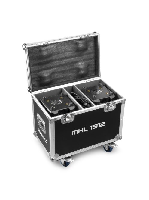 MHL1912 LED Wash Moving Head with Zoom 2pcs in Flightcase