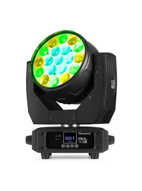 MHL1912 LED Wash Moving Head with Zoom 2pcs in Flightcase