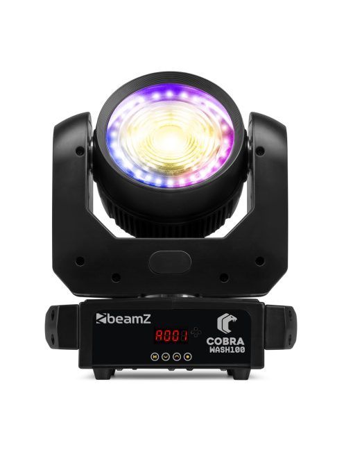 Cobra Wash100 LED Moving Head CW/WW with LED Ring