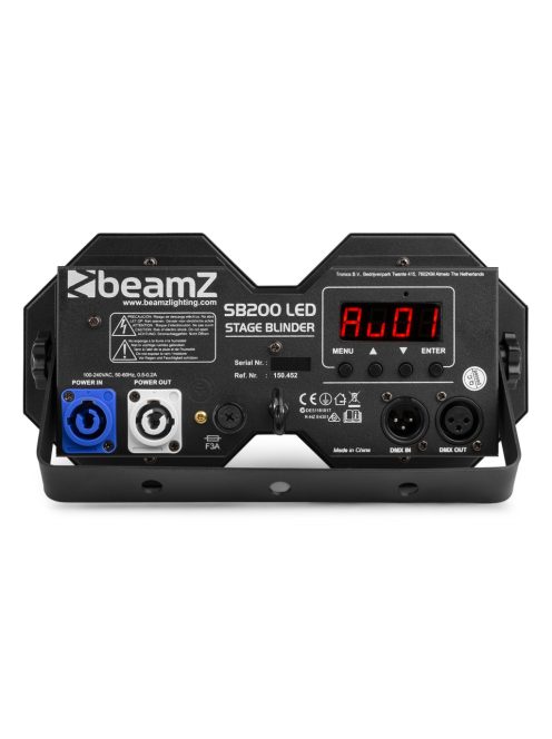 SB200 Színpadi Stroboszkóp 2x 50W COB LED