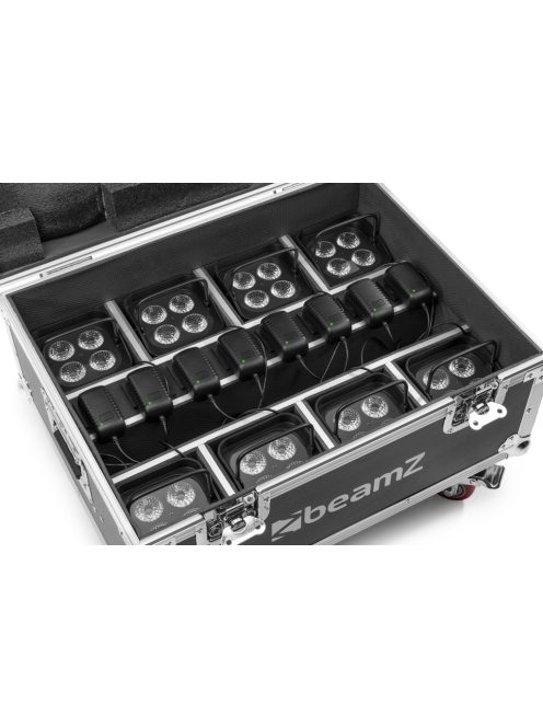 FCC9 FlightCase for 8x BBP9 series uplight