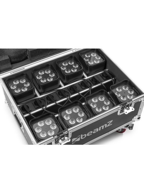 FCC9 FlightCase for 8x BBP9 series uplight