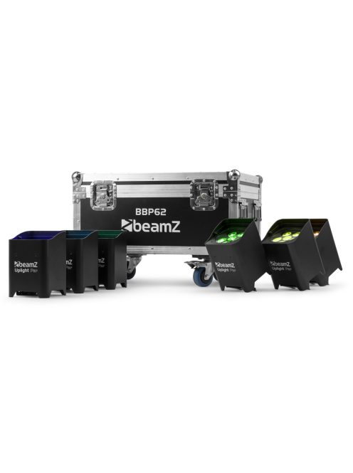 BBP62 Akkumulátoros uplight 6db-os szett, beépített töltős hordládában IP65