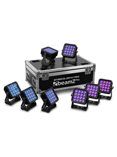 FL128 Flightcase for 8pcs Starcolor128 Wash Lights