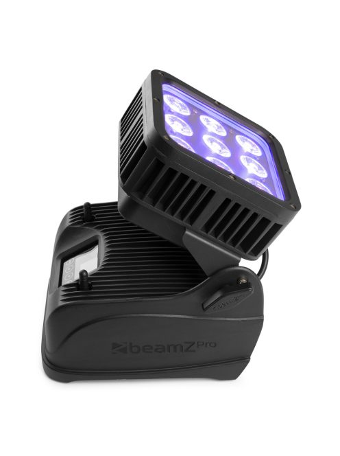 StarColor72B Flood Light 9x 8W RGBW Outdoor with Battery Pack