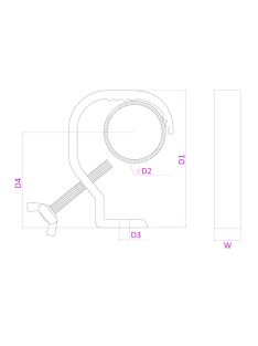 CC63B G-Bilincs Fekete 30Kg