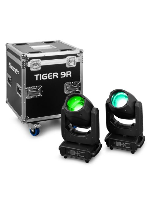 Tiger 9R 260W Beam Moving Head 2pcs in Flightcase