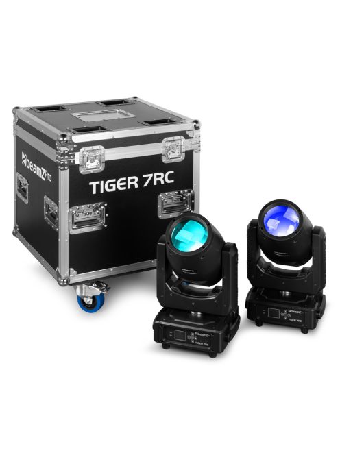 Tiger 7RC 230W Beam Moving Head 2pcs in Flightcase