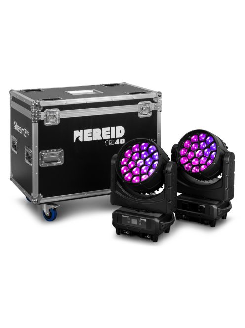 Nereid1940 Outdoor LED Bee Eye Moving Head with Zoom 2pcs in Flightcase