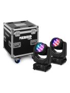 Nereid740 Outdoor LED Bee Eye Moving Head with Zoom 2pcs in Flightcase