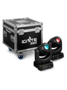 IGNITE220 LED Spot Moving Head 2pcs in Flightcase