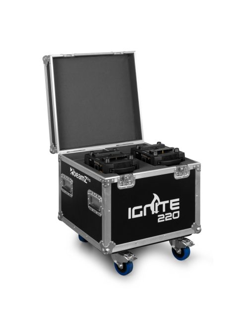 IGNITE220 LED Spot Moving Head 2pcs in Flightcase