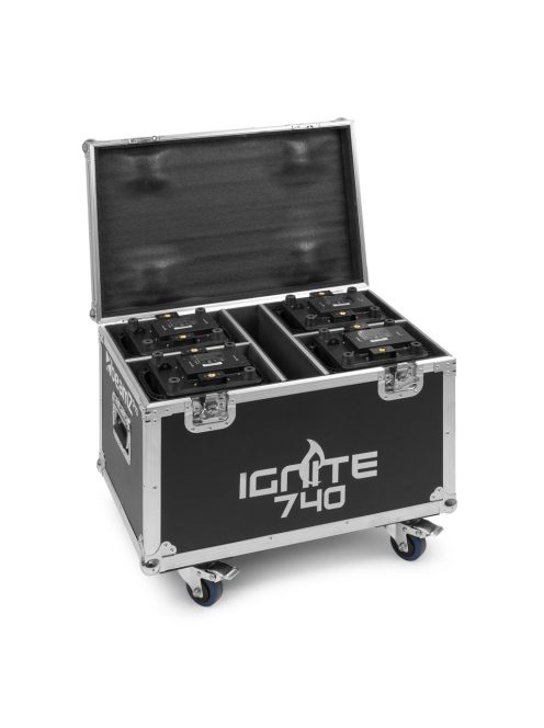 FC740I4 Flightcase for 4x IGNITE740