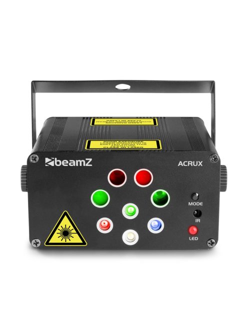 Acrux Quatro R/G Party Laser System with RGBW LEDs