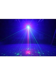 Surtur II Double Laser RG Gobo DMX IRC 3W Blue LED