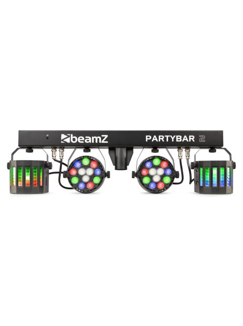 PartyBar2 with 2x PAR + 2x Derby