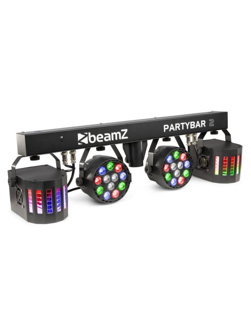 PartyBar2 with 2x PAR + 2x Derby
