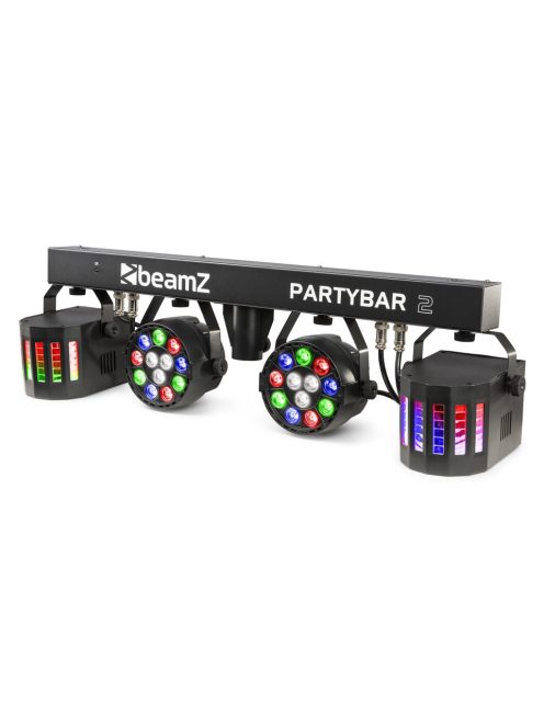 PartyBar2 with 2x PAR + 2x Derby