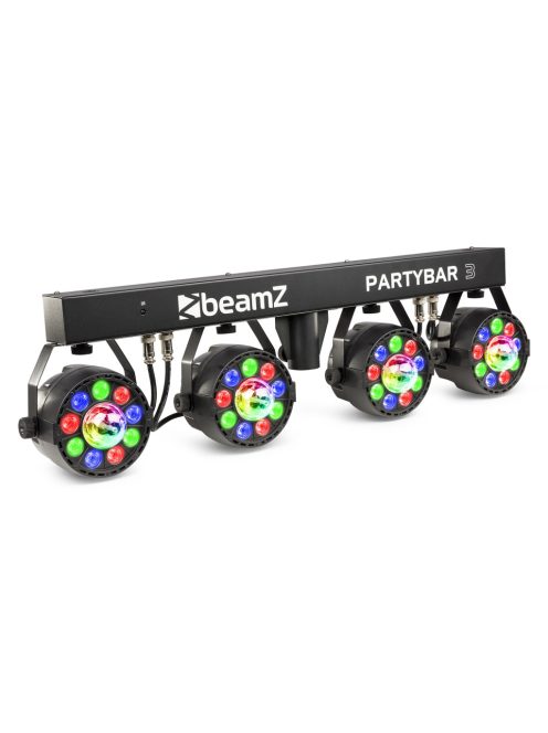 PartyBar3 4x Par with Magic Ball