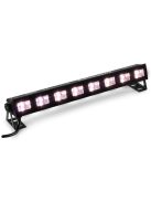 BUVW83 BAR 8x 3W UV/White 2-in-1 LED