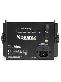 LED Butterfly with strobe