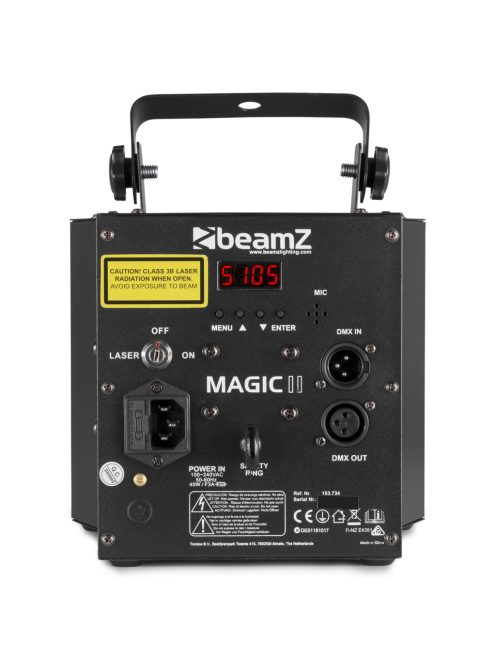 Magic2 Derby with Laser RG and strobe