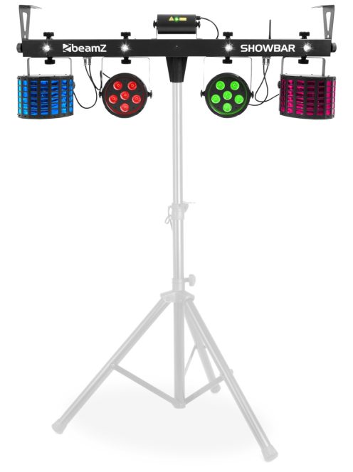 SHOWBAR with PAR, Butterfly, Laser and Strobe effects