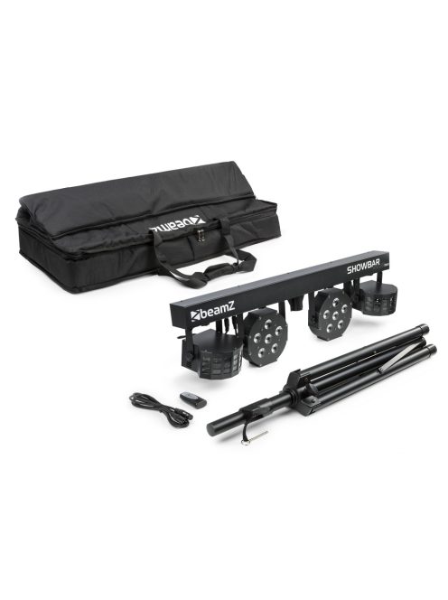 SB02 SHOWBAR on Battery with Derby and PAR effects