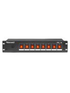 PS08S Switch Panel 8-Channel Schuko Sockets