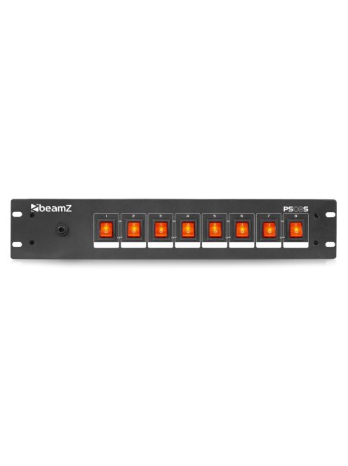 PS08S Switch Panel 8-Channel Schuko Sockets