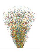 CNF1 Confetti Multi Colour 1KG