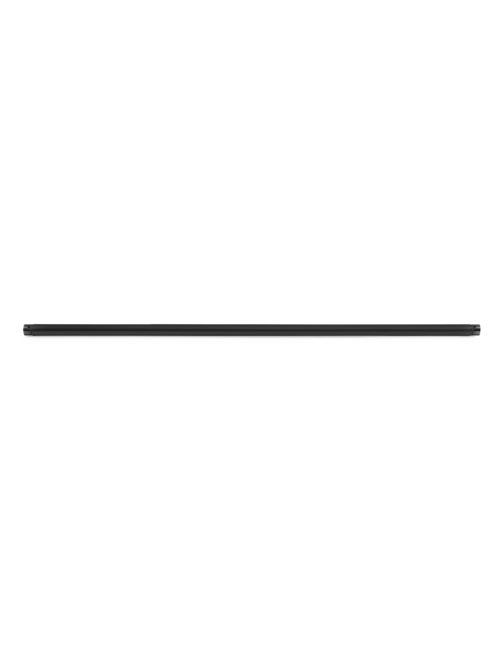 P31 Single Aluminium Tube 2,0m Black